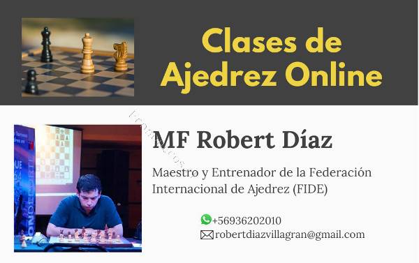 Clase de ajedrez online 