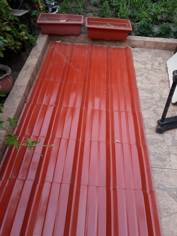 maquina de hacer tejas de zinc metalicas Galvateja teja continua colonial