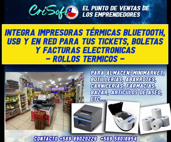 Impresoras Térmicas para boletas y facturas 2021-04-14 Economicos de El  Mercurio