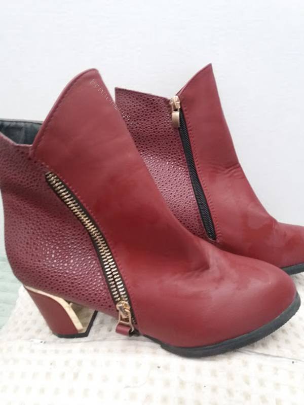 Botines Rojos - Ultimas Unidades 2021-08-23 Economicos de El Mercurio