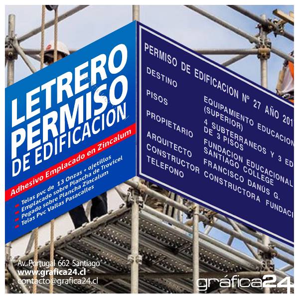 Letreros Para Obras De Construccion 2019 10 29 Economicos De El Mercurio