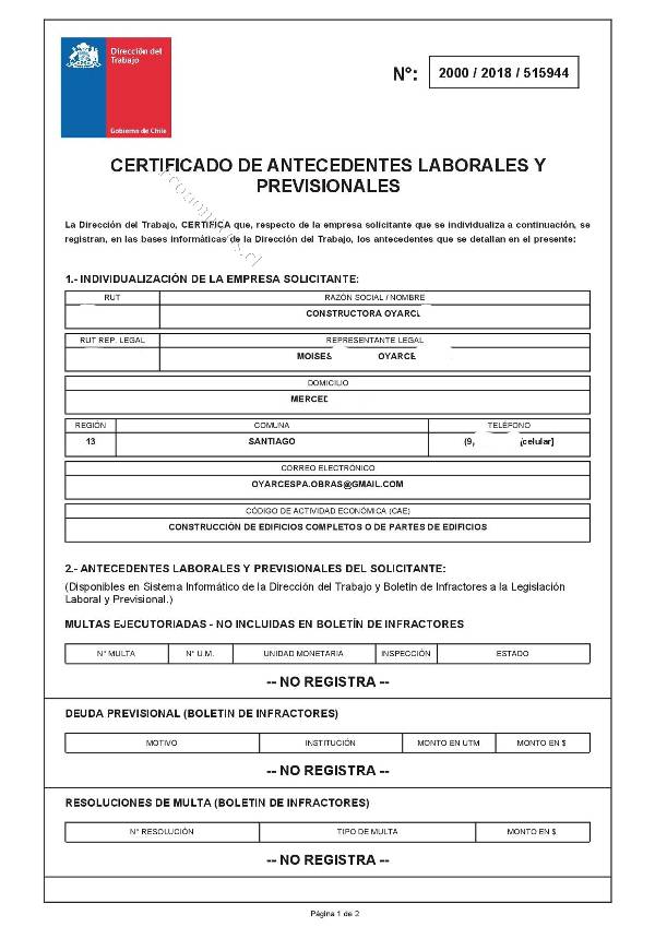 Liquidaciones De Sueldo Certificados F30 1 19 02 27 En Economicos De El Mercurio