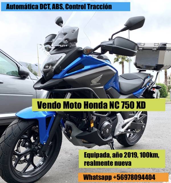 Moto Honda Nc 750 Xd Prácticamente Nueva 2019 02 06 Economicos De El