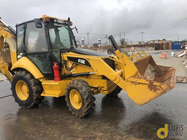 retroexcavadora caterpillar modelo 416e