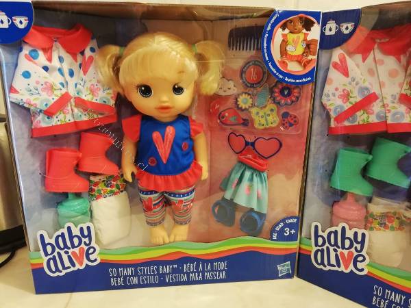 baby alive bebe con estilo