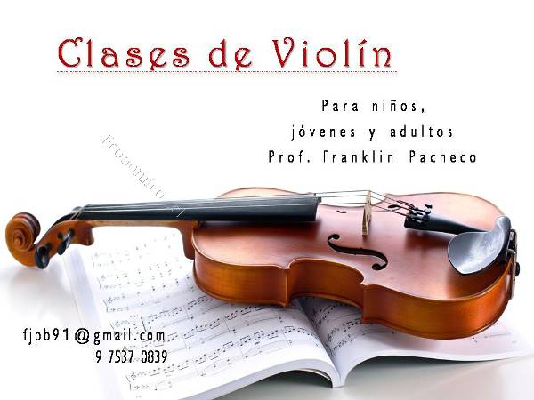 Clases De Violin Y Viola 17 04 10 En Economicos De El Mercurio