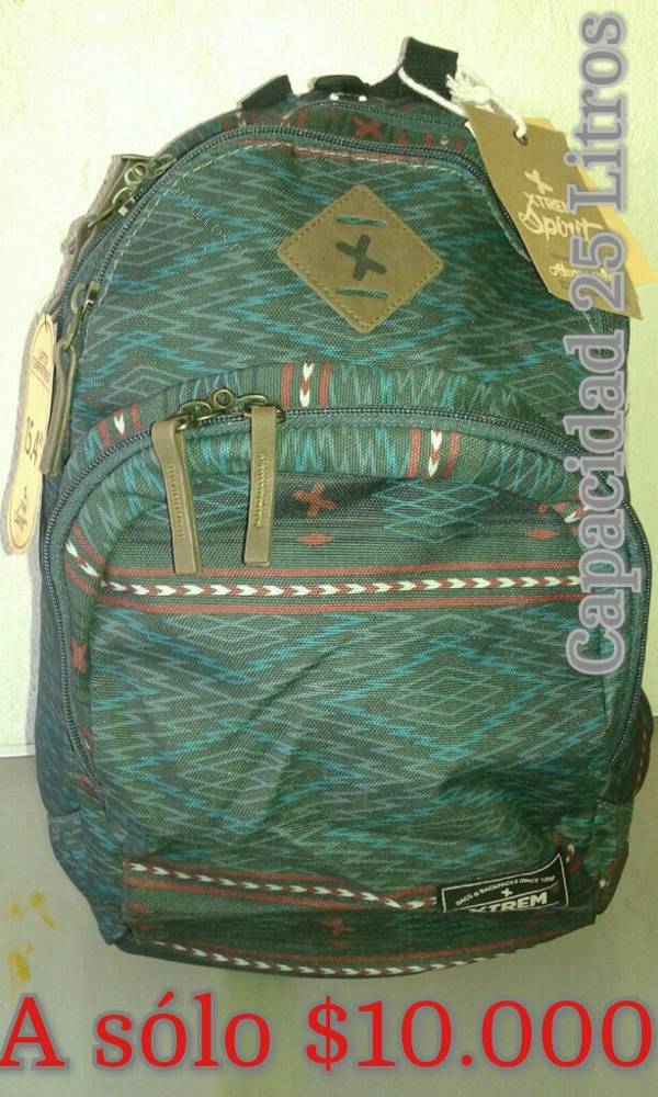 Ultimas mochilas Saxoline y Xtrem 2016-02-10 en Economicos de El Mercurio