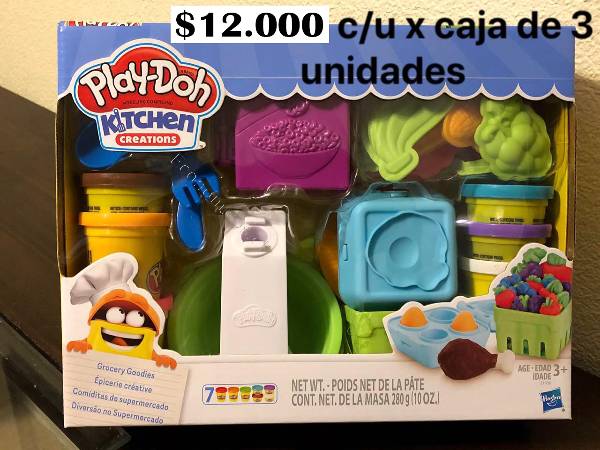 masas play doh por mayor