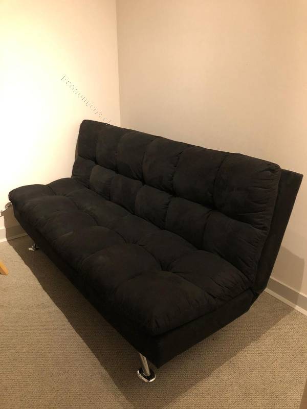 Venta de sofa futon negro homy 2020-12-16 Economicos de El Mercurio