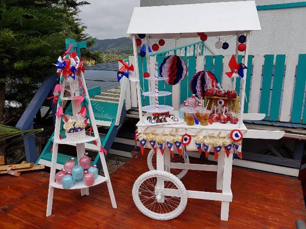 Nuevos !! Carrito Candy Bar/ Cart Para Eventos Vendemos 2017-10-16 en  Economicos de El Mercurio