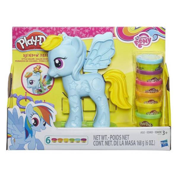 Play- Doh My Little Pony Rainbow Dash 2017-11-07 en Economicos de El  Mercurio